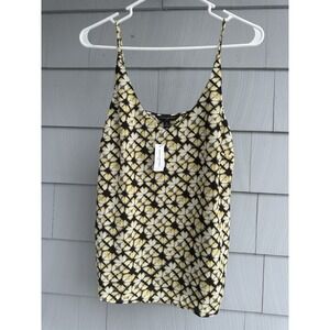 Banana Republic Factory NWT Printed Cami Tank Top Size S Lined